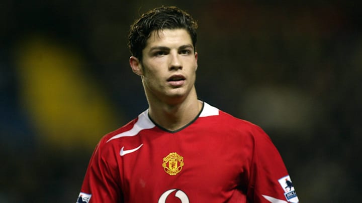 Cristiano Ronaldo made his Manchester United debut in 2003.