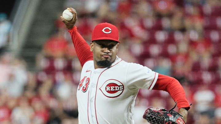 Cincinnati Reds reliever Alexis Diaz