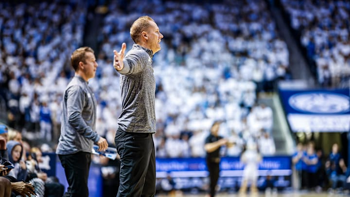 BYU head coach Kevin Young against Cincinnati BYU head coach Kevin Young against Cincinnati