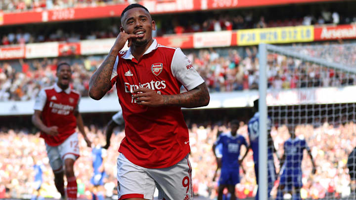 Atuação magistral de Gabriel Jesus marcou a estreia oficial do Arsenal no Emirates nesta temporada