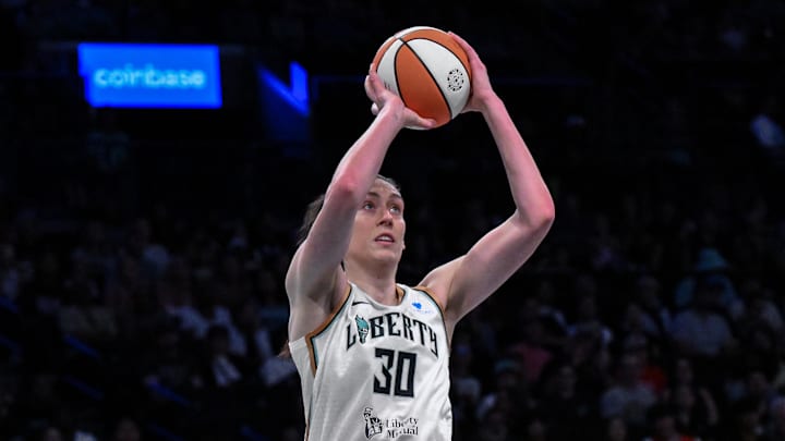 The New York Liberty are favored with forward Breanna Stewart back in action.