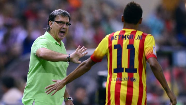 Tata Martino trabalhou com Neymar no Barcelona