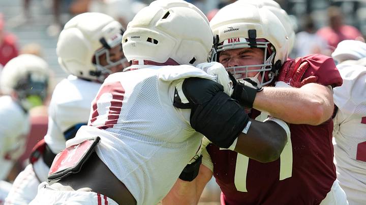 April 11, 2026; Tuscaloosa, AL, USA; during the Alabama A Day at Bryant-Denny Stadium.