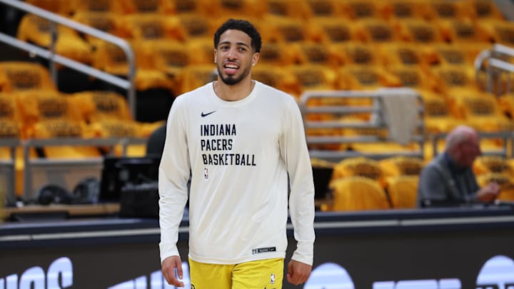 Indiana Pacers guard Tyrese Haliburton