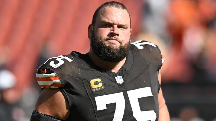 Browns guard Joel Bitonio retired after a dozen years with Cleveland. Browns guard Joel Bitonio retired after a dozen years with Cleveland.