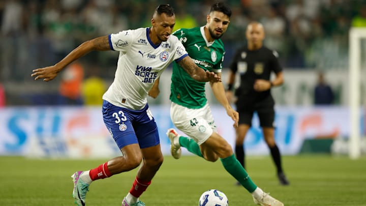 Bahia x Palmeiras duelam pelo Brasileirão 2025