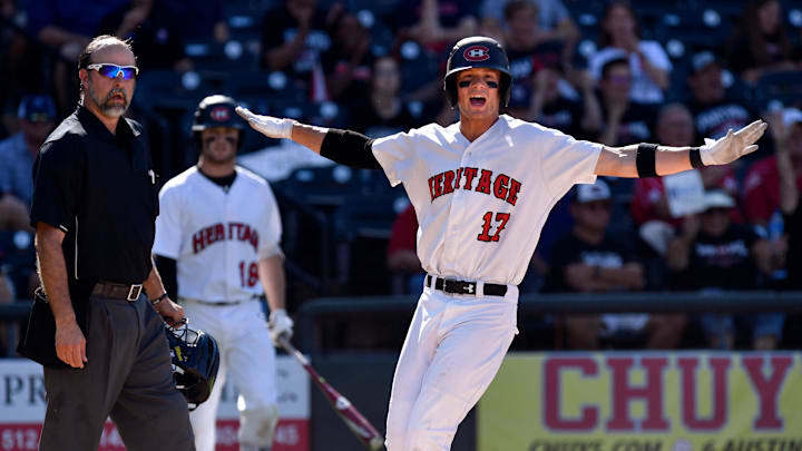 Atlanta Braves pitcher AJ Smith-Shaver graduated Colleyville Heritage High School a year before  Bobby Witt, Jr.