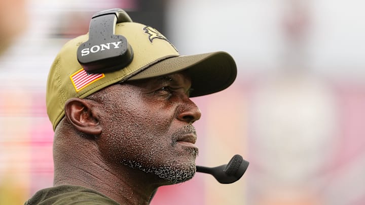 Bucs head coach Todd Bowles Bucs head coach Todd Bowles