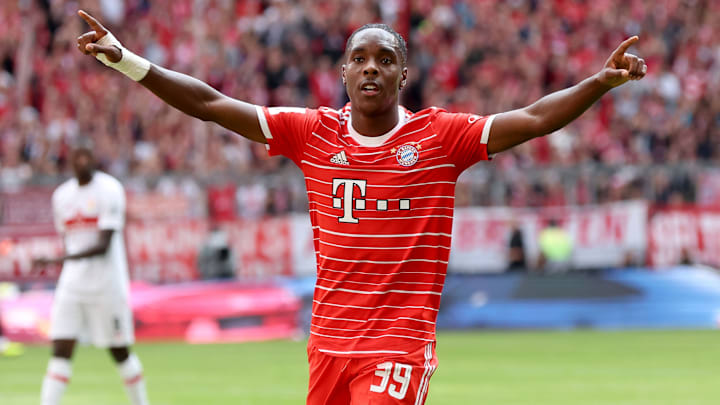 Mathys Tel hat seinen ersten Bundesliga-Treffer erzielt Mathys Tel hat seinen ersten Bundesliga-Treffer erzielt