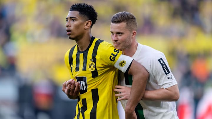 Nico Elvedi mit Jude Bellingham