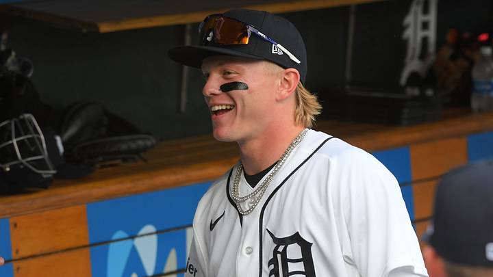 Detroit Tigers' Max Clark Detroit Tigers' Max Clark