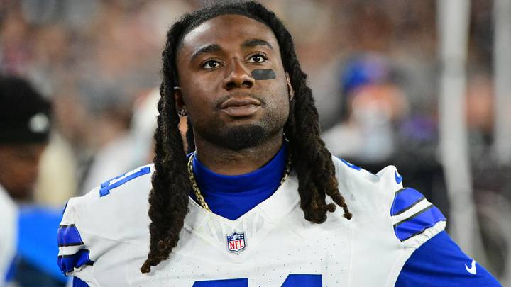 Dallas Cowboys linebacker James Houston looks on in the second half against the Arizona Cardinals at State Farm Stadium. Dallas Cowboys linebacker James Houston looks on in the second half against the Arizona Cardinals at State Farm Stadium.