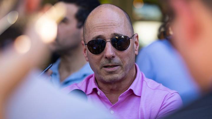 New York Yankees general manager Brian Cashman should look to add another bat despite making two additions at the deadline. New York Yankees general manager Brian Cashman should look to add another bat despite making two additions at the deadline.