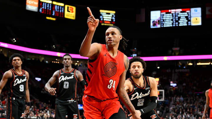 Detroit Pistons v Portland Trail Blazers