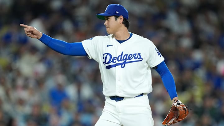 Los Angeles Dodgers pitcher Shohei Ohtani.