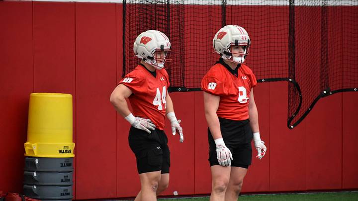 LB Mason Posa and his partner in crime, Cooper Catalano. LB Mason Posa and his partner in crime, Cooper Catalano.