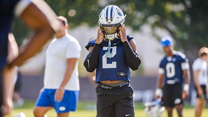 BYU cornerback Jonathan Kabeya BYU cornerback Jonathan Kabeya