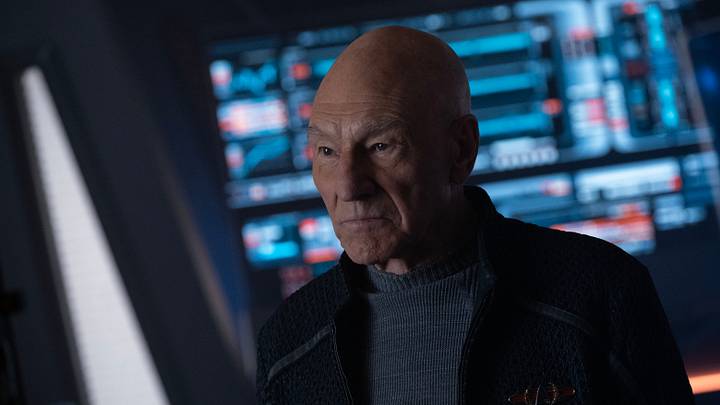 Patrick Stewart as Picard in “Dominion” Episode 307, Star Trek: Picard on Paramount+.