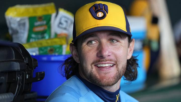 Jul 27, 2026; San Francisco, California, USA; Milwaukee Brewers second baseman Brice Turang (2) before the game against the San Francisco Giants at Oracle Park. Mandatory Credit: Darren Yamashita-Imagn Images Jul 27, 2026; San Francisco, California, USA; Milwaukee Brewers second baseman Brice Turang (2) before the game against the San Francisco Giants at Oracle Park. Mandatory Credit: Darren Yamashita-Imagn Images