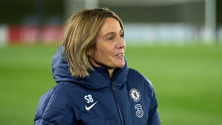 Chelsea manager Sonia Bompastor Chelsea manager Sonia Bompastor