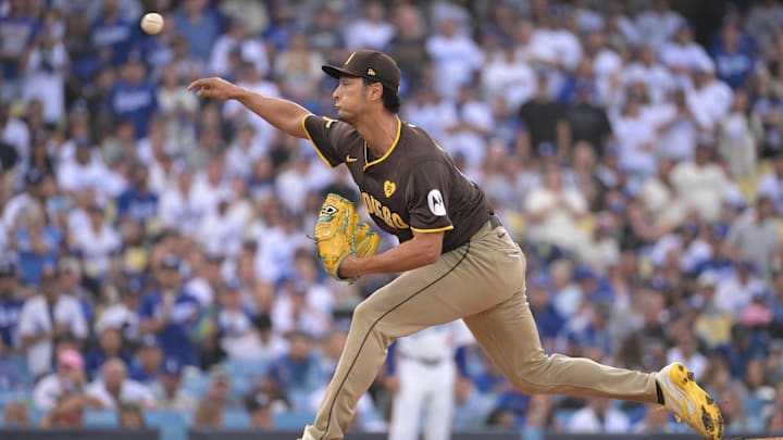 San Diego Padres Starting Pitcher Yu Darvish