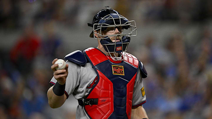 Sports personality Bill Shanks argued the Atlanta Braves should try trading catcher Sean Murphy this offseason. Sports personality Bill Shanks argued the Atlanta Braves should try trading catcher Sean Murphy this offseason.