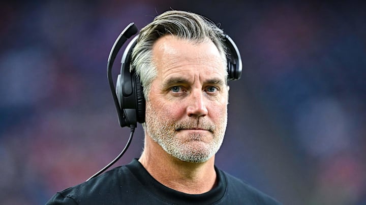 Aug 25, 2022; Houston, Texas, USA;  San Francisco 49ers defensive pass game specialist Cory Undlin looks on prior to the game against the Houston Texans at NRG Stadium. Mandatory Credit: Maria Lysaker-Imagn Images