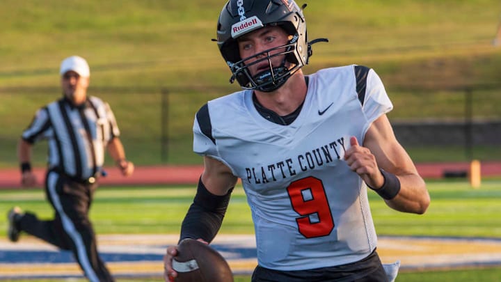 Platte County senior quarterback Rocco Marriott had a double dose of good news this week.