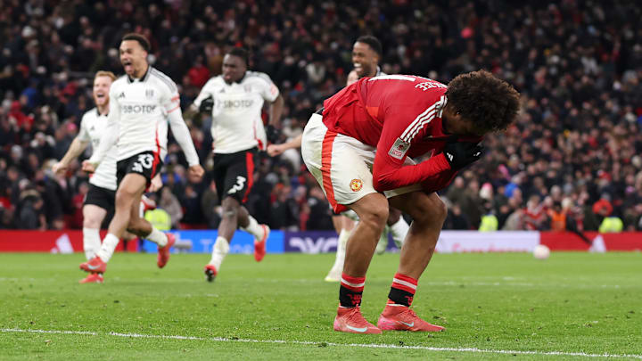 Joshua Zirkzee missed the decisive penalty kick for Man Utd