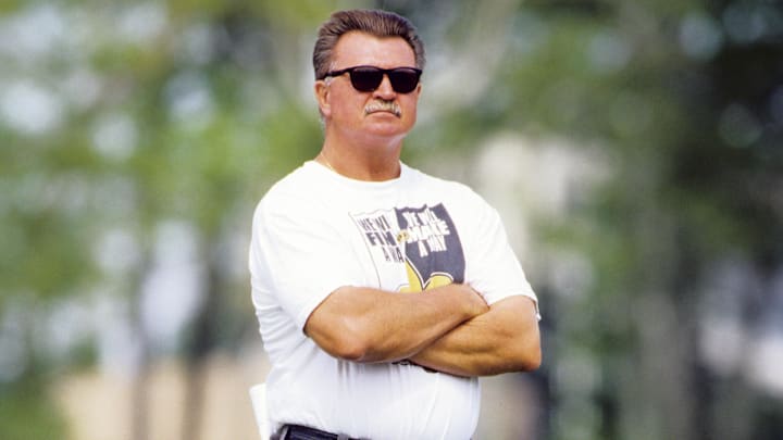 FILE PHOTO; New Orleans Saints head coach Mike Ditka during the 1997 season at the Saints practice facility