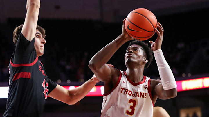 Stanford v USC; St. John's basketball center Vince Iwuchukwu