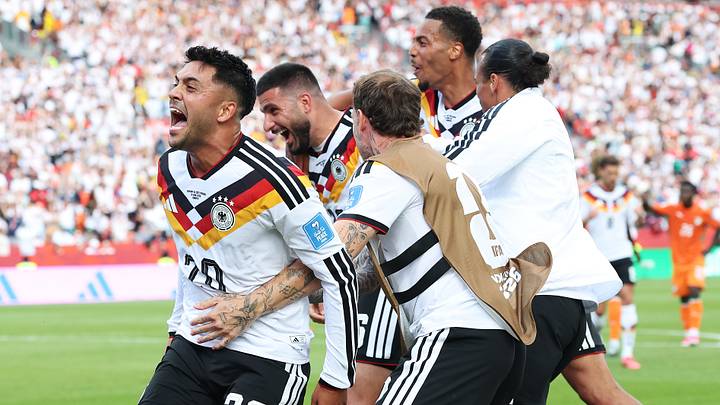 Die deutsche Mannschaft hofft auf weitere Glücksmomente wie beim späten Siegtor gegen die Elfenbeinküste Die deutsche Mannschaft hofft auf weitere Glücksmomente wie beim späten Siegtor gegen die Elfenbeinküste