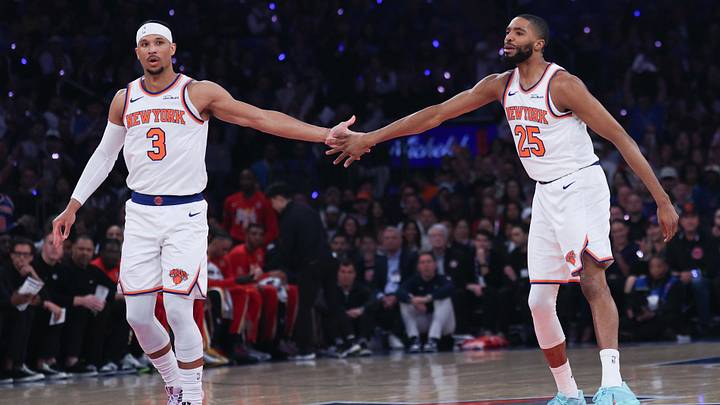 The Knicks could reduce Josh Hart's minutes in Game 2. The Knicks could reduce Josh Hart's minutes in Game 2.