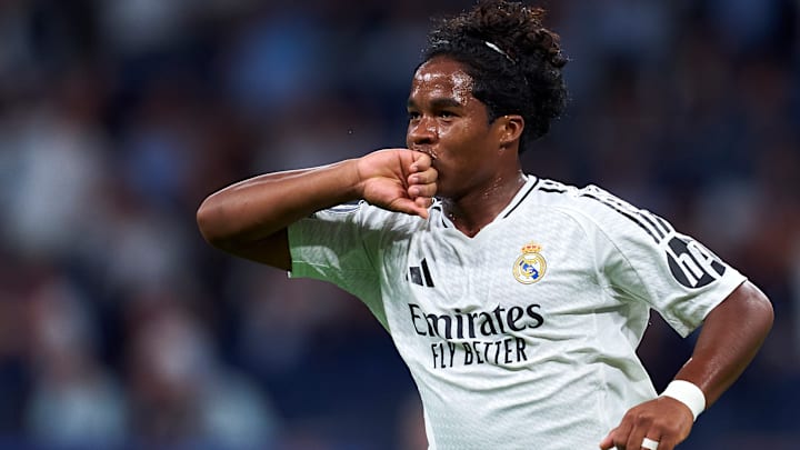 Endrick a marqué pour ses débuts en LDC.