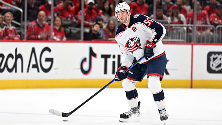 Columbus Blue Jackets defence prospect David Jiricek could be a great addition to the Toronto Maple Leafs blue line.