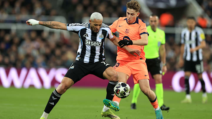 Newcastle United FC v FC Barcelona - UEFA Champions League 2025/26 Round of 16 First Leg