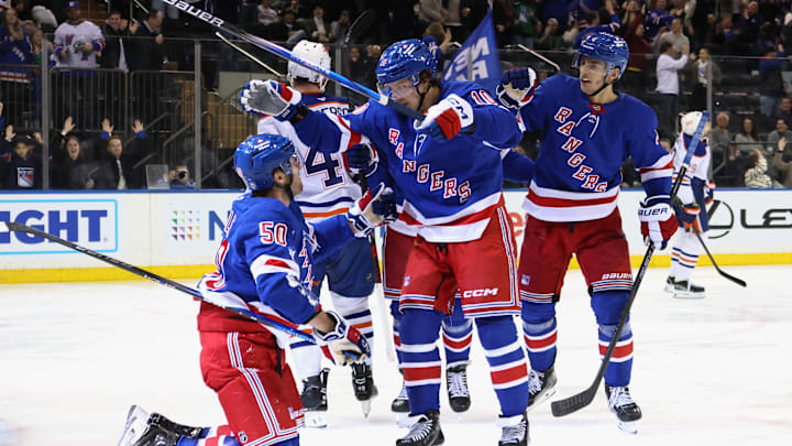Edmonton Oilers v New York Rangers