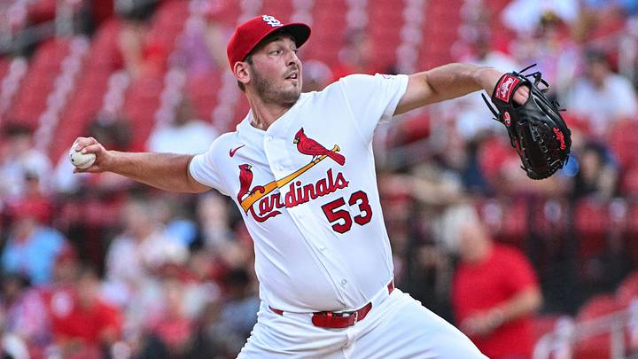 Aug 11, 2026; St. Louis, Missouri, USA; St. Louis Cardinals starting pitcher Andre Pallante (53) throws against the Philadelphia Phillies during the first inning at Busch Stadium. Mandatory Credit: Jeff Curry-Imagn Images Aug 11, 2026; St. Louis, Missouri, USA; St. Louis Cardinals starting pitcher Andre Pallante (53) throws against the Philadelphia Phillies during the first inning at Busch Stadium. Mandatory Credit: Jeff Curry-Imagn Images