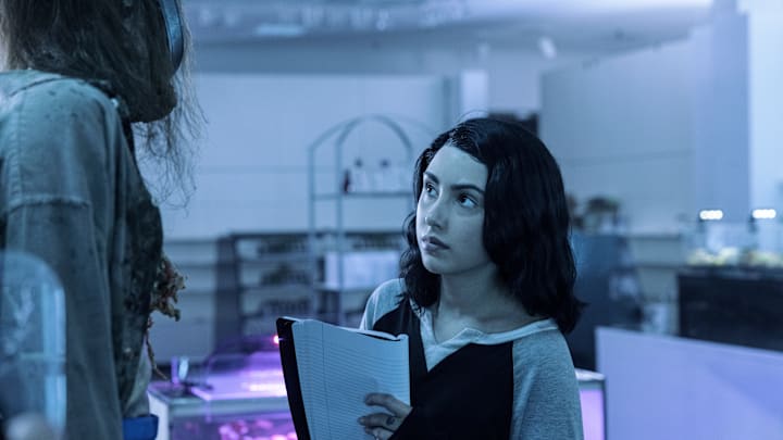 Alexa Mansour as Hope - The Walking Dead: World Beyond _ Season 2, Episode 10 - Photo Credit: Steve Swisher/AMC