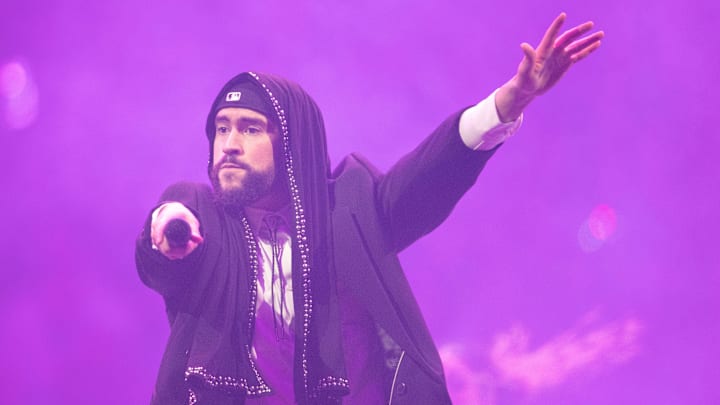 Bad Bunny is scheduled to perform the halftime show at Super Bowl 60.