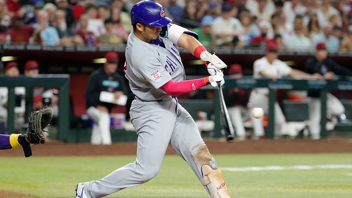 Aug 25, 2026; Phoenix, Arizona, USA; Chicago Cubs outfielder Seiya Suzuki against the Arizona Diamondbacks at Chase Field. Mandatory Credit: Mark J. Rebilas-Imagn Images Aug 25, 2026; Phoenix, Arizona, USA; Chicago Cubs outfielder Seiya Suzuki against the Arizona Diamondbacks at Chase Field. Mandatory Credit: Mark J. Rebilas-Imagn Images