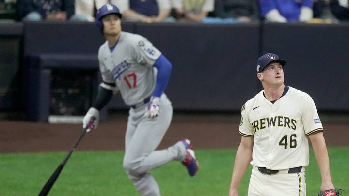 Milwaukee Brewers pitcher Quinn Priester.