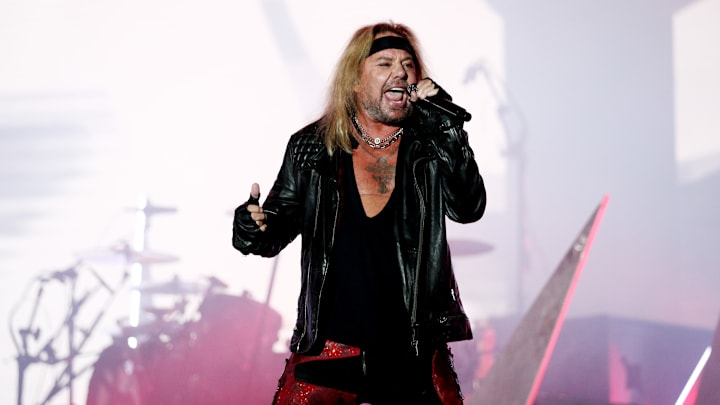 Vince Neil lead singer for Motley Crue
