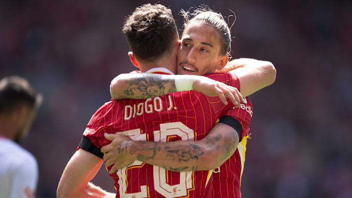 Kostas Tsimikas unveiled a new tattoo remembering teammate Diogo Jota.