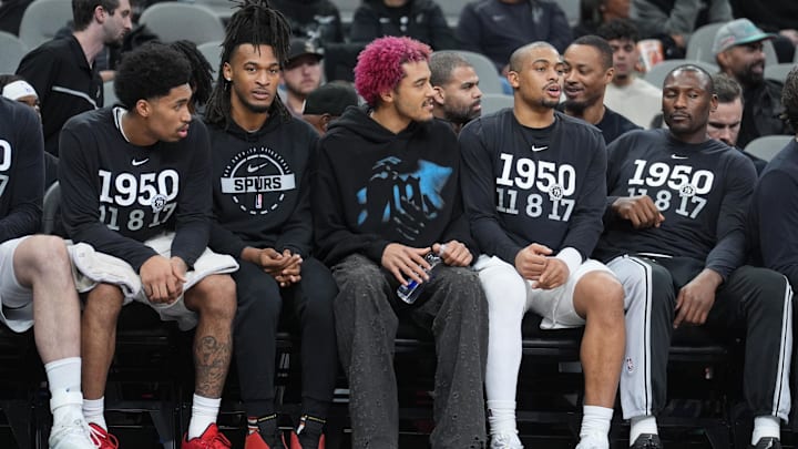 Jeremy Sochan, Stephon Castle, Keldon Johnson