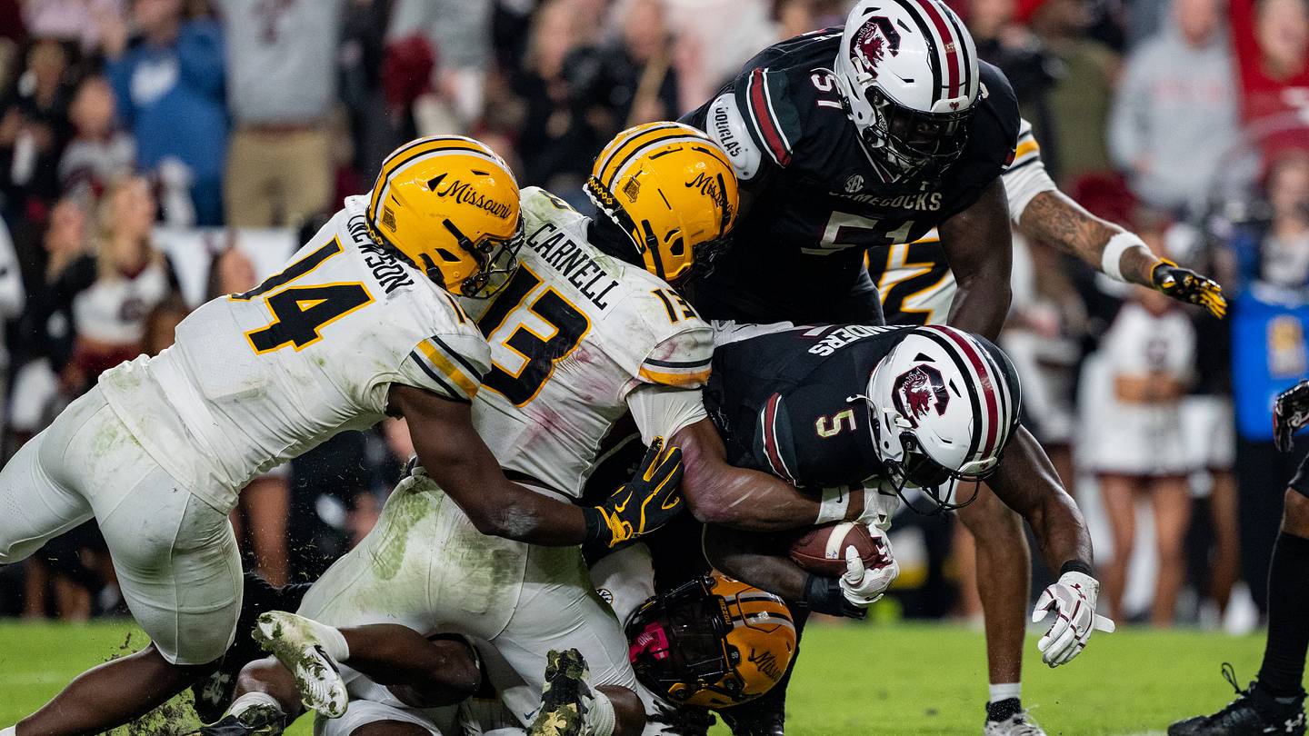 South Carolina fans will love new clip of Raheim Sanders’ game-winning TD