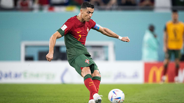Cristiano marcó en el primer compromiso ante Ghana
