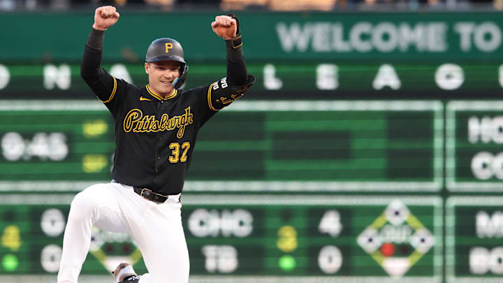 Pittsburgh Pirates catcher Henry Davis.