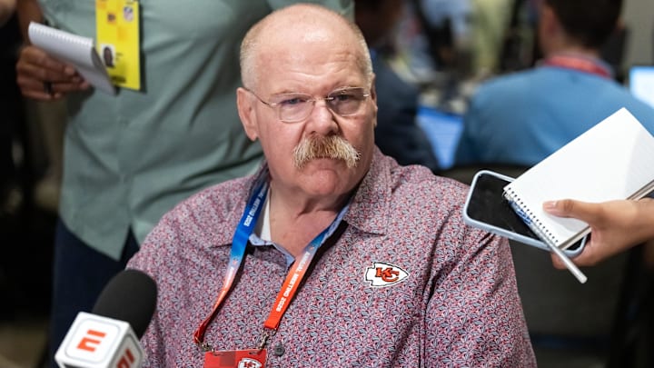 Andy Reid and the Chiefs have an important draft ahead. Andy Reid and the Chiefs have an important draft ahead.