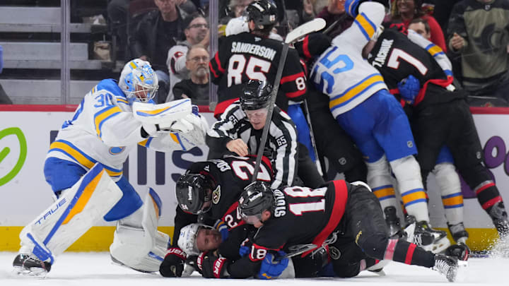 St. Louis Blues v Ottawa Senators St. Louis Blues v Ottawa Senators